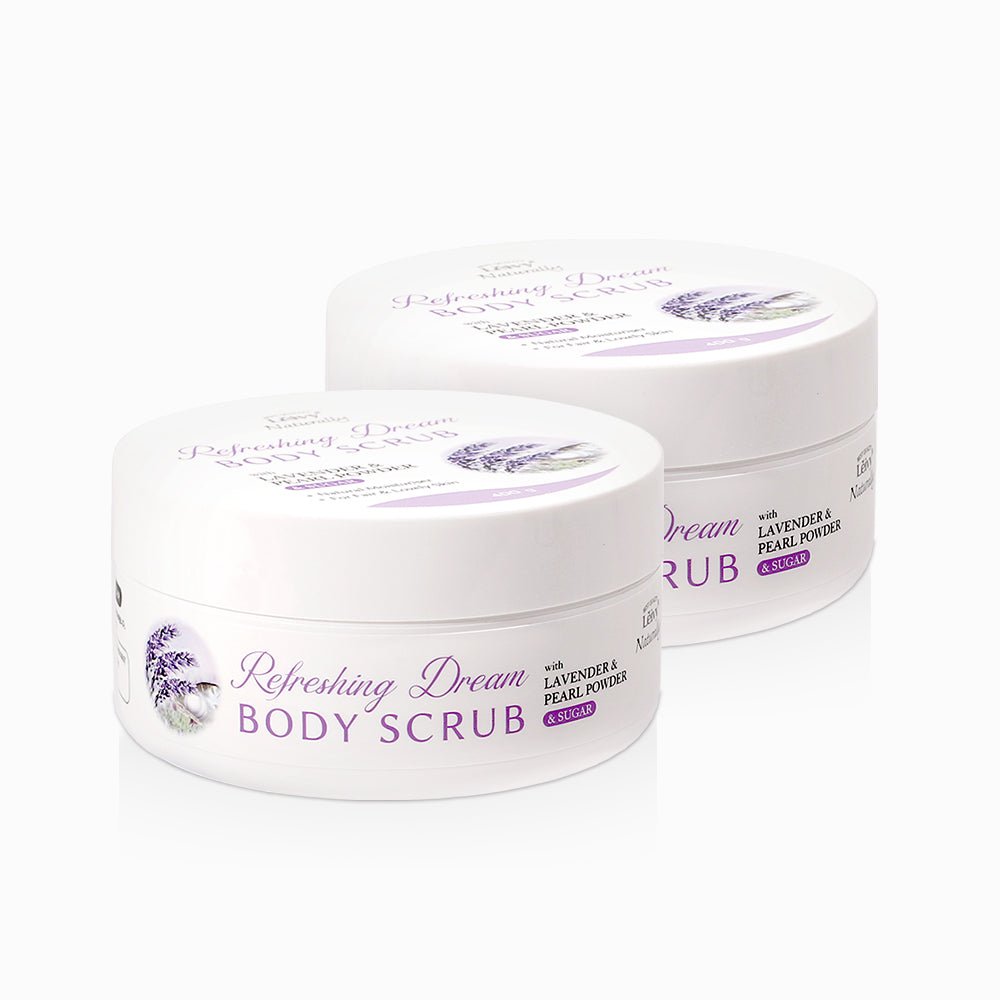 Leivy Lavender Body Scrub 400g (2 Pack)