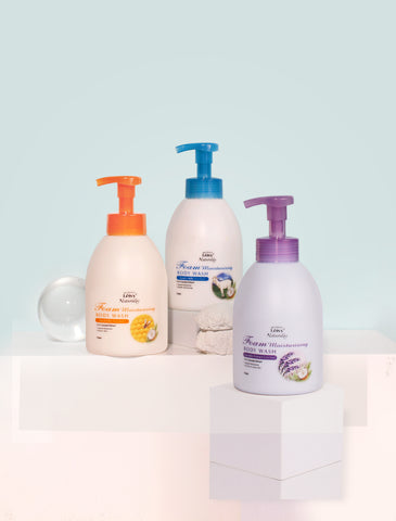 Leivy Foam Body Wash Lavender 750 ml (2 Pack)