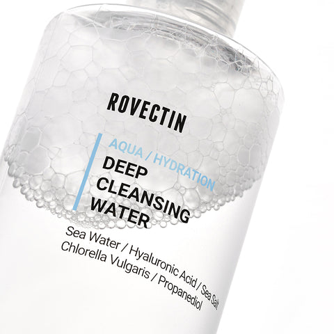 ROVECTIN Aqua Deep Cleansing Water 400ml + 350ml Refill Set