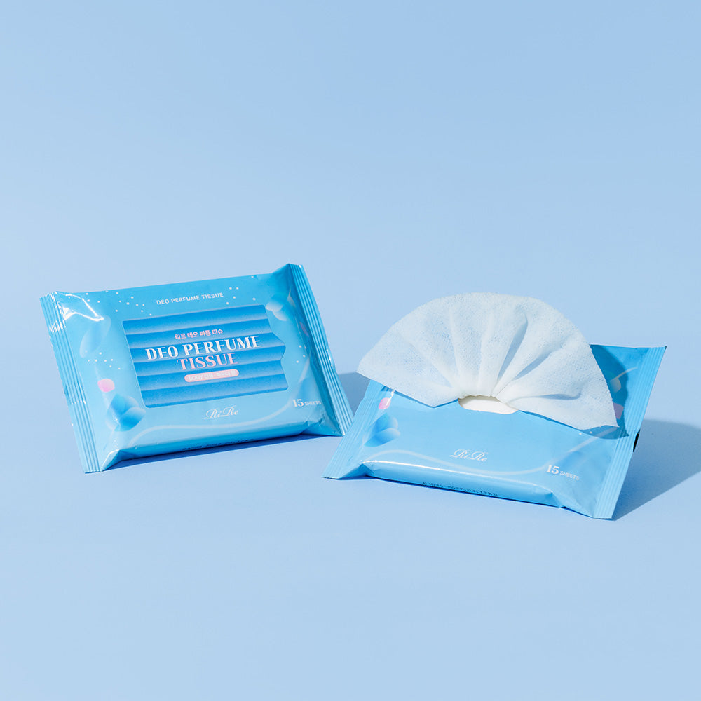 Rire Deo Perfume Tissue Deodorant 45 sheets (3 Pack)