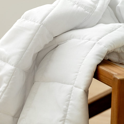 Nard Relaxa Deep Sleep Mattress Pad (Q) White / Charcoal