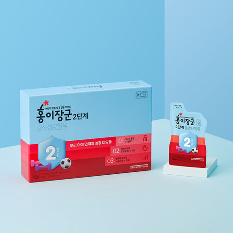 JungKwanJang Hongi Janggun Stage 2 20ml x 30 Sachets (Children 4-6 yrs)