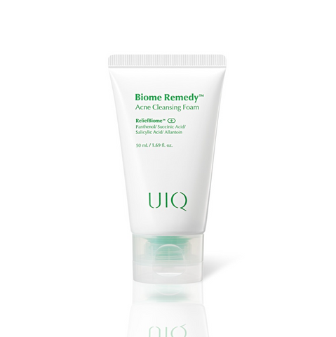 UIQ Biome Remedy Acne Soothing 2-Piece Set (Balancing Toner 300ml & Acne Cleansing Foam 150ml)