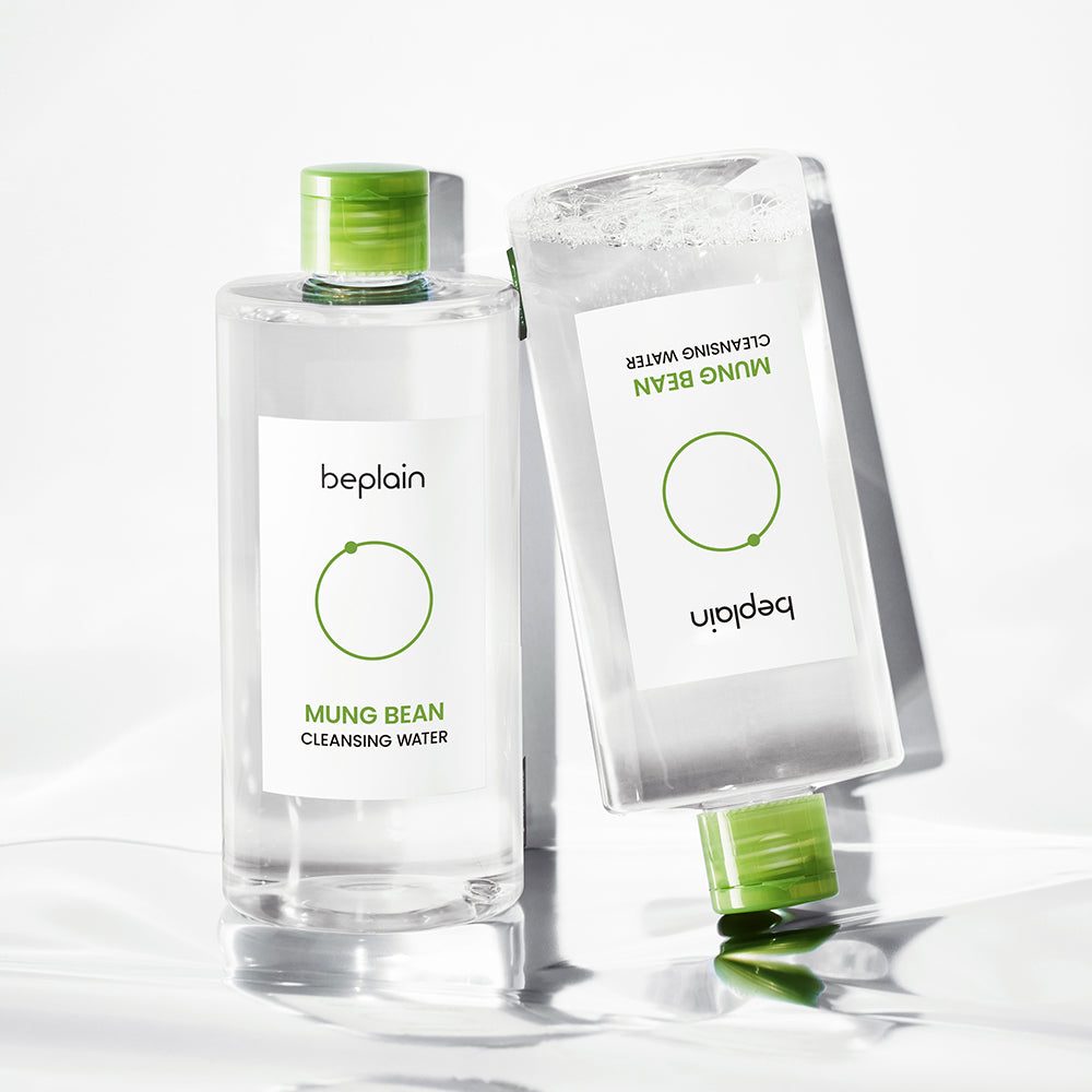 Beplain Mung Bean Cleansing Water 400ml (2-Pack)