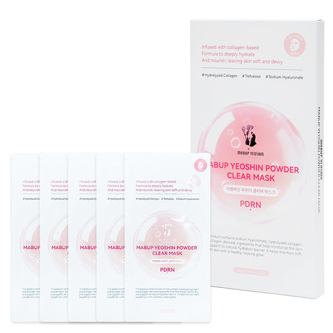 Mabup Yeoshin PDRN Hydrogel Collagen Gel Mask Pack 5P