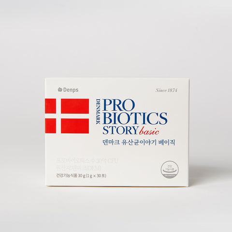 Denps Denmark Probiotics Story Basic 30 Capsules (4 Pack)