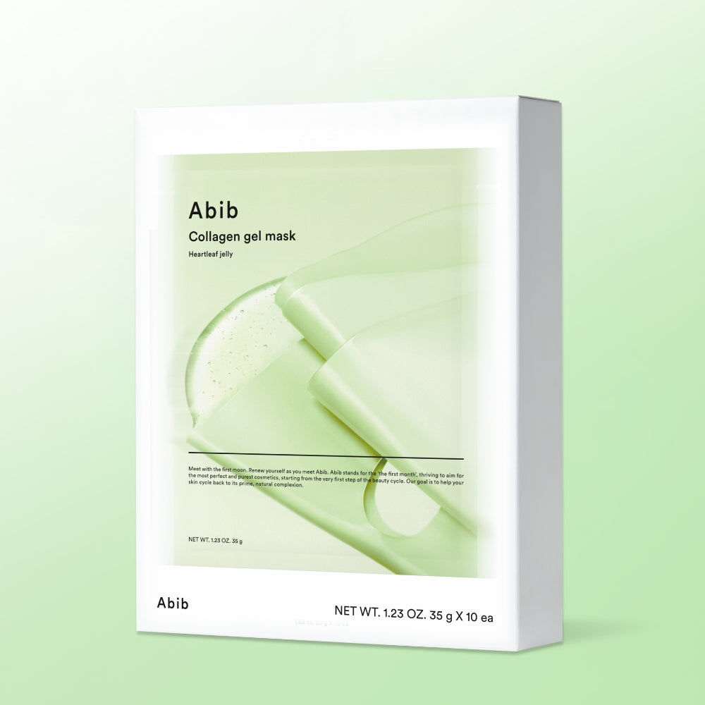 Abib Collagen Gel Mask Houttuynia Jelly (10 Sheets)