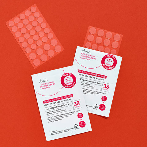 Ariul True AC Trouble Care Spot Patch Cover Duo Set - 106 Patches (Before 76 + After 30)
