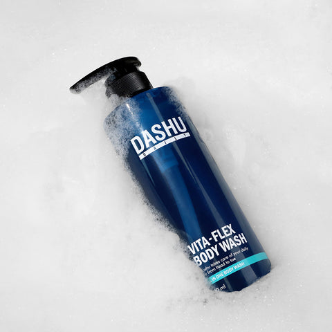 Dashu Body Cleansing Care Set (Vita All-in-One Body Wash 500ml + Men's Cleanser 300ml)