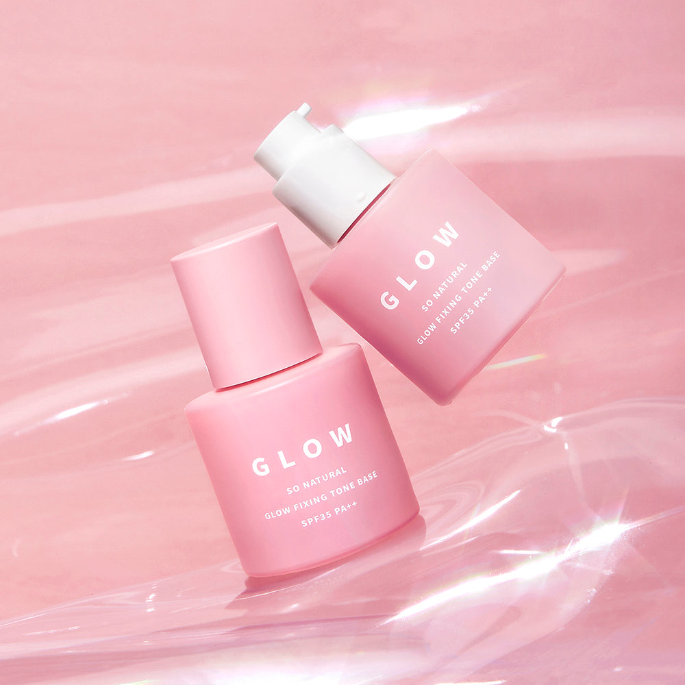 So Natural Water-Glow Pink Tone Fixing Base SPF35 PA++ 30ml