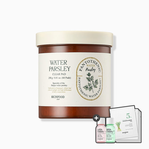 Skinfood Pantotenic Water Parsley Clear Soothing Pads 60P
