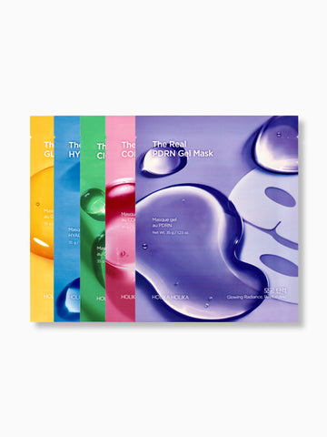 Holika Holika The Real Gel Mask 5 Types 35g 2+2