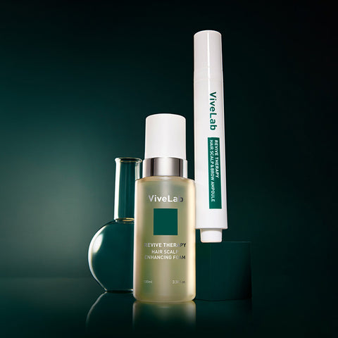Vivelab Scalp Ampoule x3 + Enhancing Foam x3 (Set)