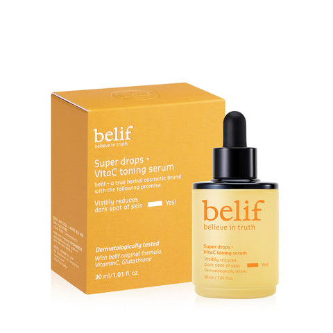 belif Super Drops Vita C Toning Serum 30ml