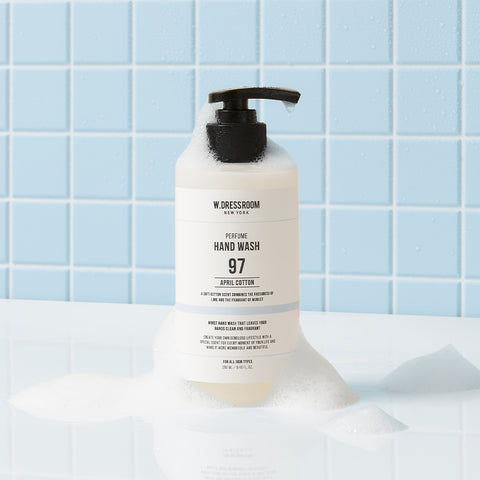 W.Dressroom Large Perfume Hand Wash No.97 April Cotton 280ml (2 Pack)