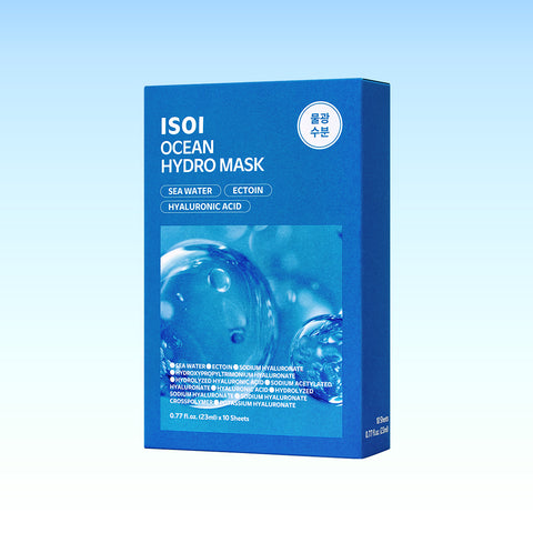 ISOI Ocean Hydro Mask (Moisture Glow) 23ml x 10 sheets