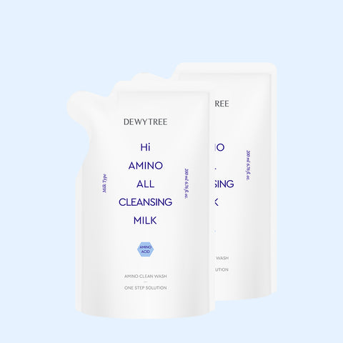 Dewytree Hi Amino All Cleansing Milk 200ml Refill (2 Pack)