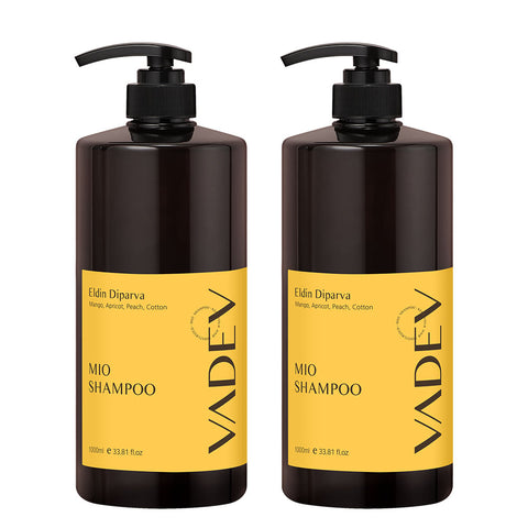 Vadev 1+1 Mildly Acidic Shampoo 1000ml - Large Size, Dandruff & Scalp Care