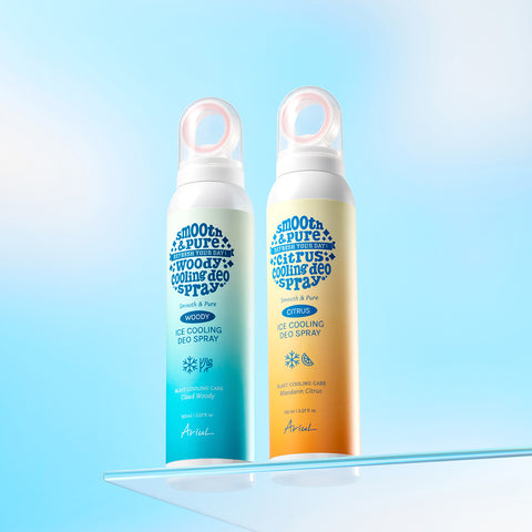 Ariul Smooth & Pure Ice Cooling Deo Spray 150ml - 2 Fragrances