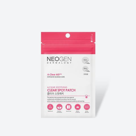 Neogen A-Clear Soothing Clear Spot Patch, 1 Pack (24 pcs)