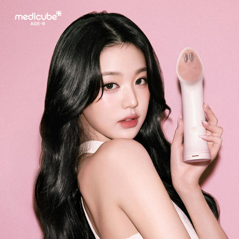 Medicube EMS Booster V-Roller & Cleansing Device Set (Booster Pro Mini Plus + V-Roller Head + Cleansing Head)