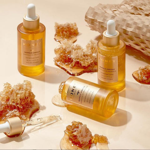 Holika Holika Honey Royal Lacticin Propolis Ampoule Set (Ampoule 30ml + Cream 20ml)