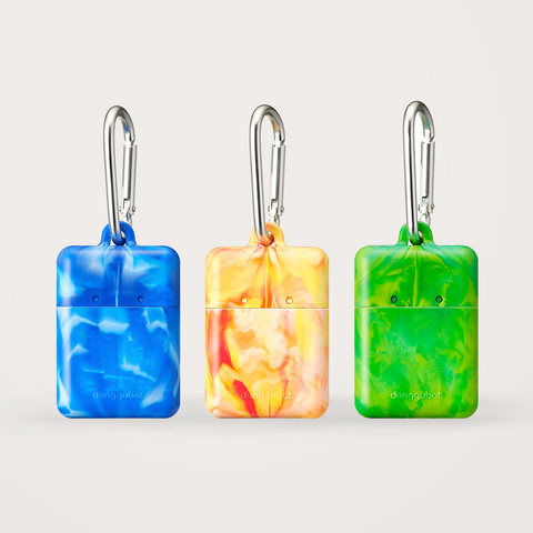 Donggubat Keyring Case (Ocean Wave, Sunny Glow, Deep Forest)
