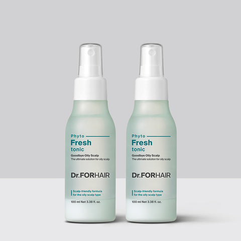 Dr.FORHAIR Phyto Fresh Sebum Control Scalp Tonic 100ml (2 Pack)
