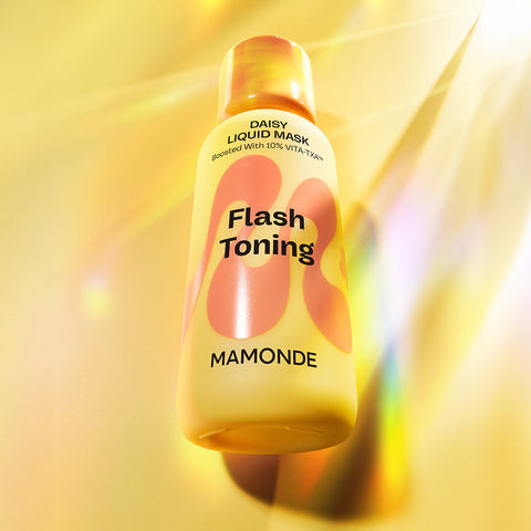 Mamonde Flora Glow Rose Liquid Mask 80ml + Flash Toning Daisy Liquid Mask 80ml
