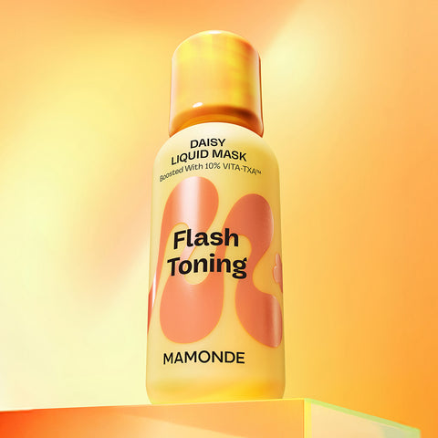 Mamonde Flora Glow Rose Liquid Mask 80ml + Flash Toning Daisy Liquid Mask 80ml