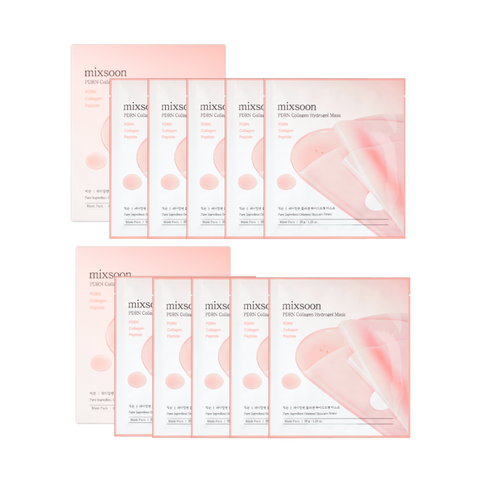 Mixsoon PDRN Collagen Hydrogel Mask 5 Sheets (2 Pack)