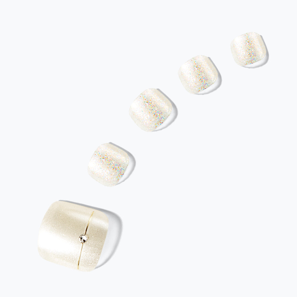 Dashing Diva MagicPress Pedicure Sheer Satin