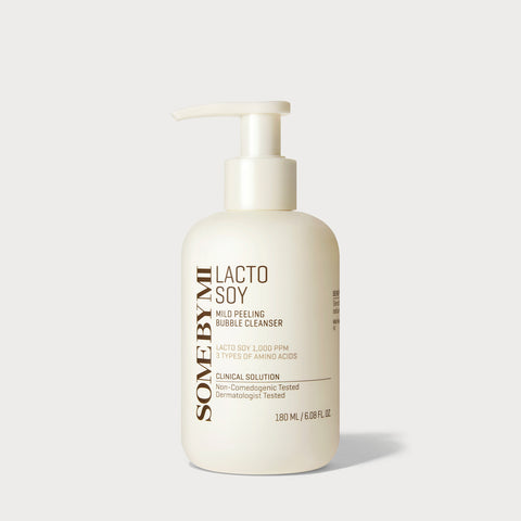 Some By Mi Lacto Soy Mild Peeling Bubble Cleanser [180ml]