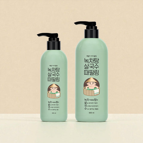 LACVERT Body Peeling Green Tea Bath 500ml