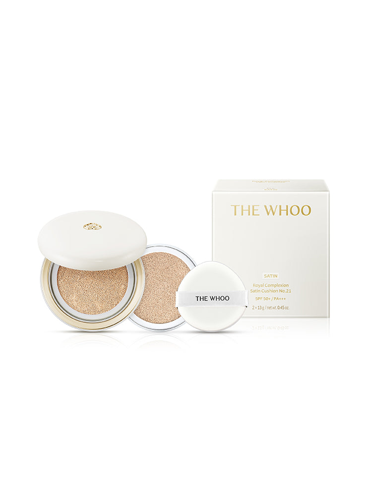 The History of Whoo Royal Completion Satin Cushion 13g + Refill 13g