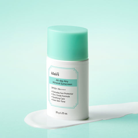 Dear Klairs All Day Airy Mineral Sunscreen 10g
