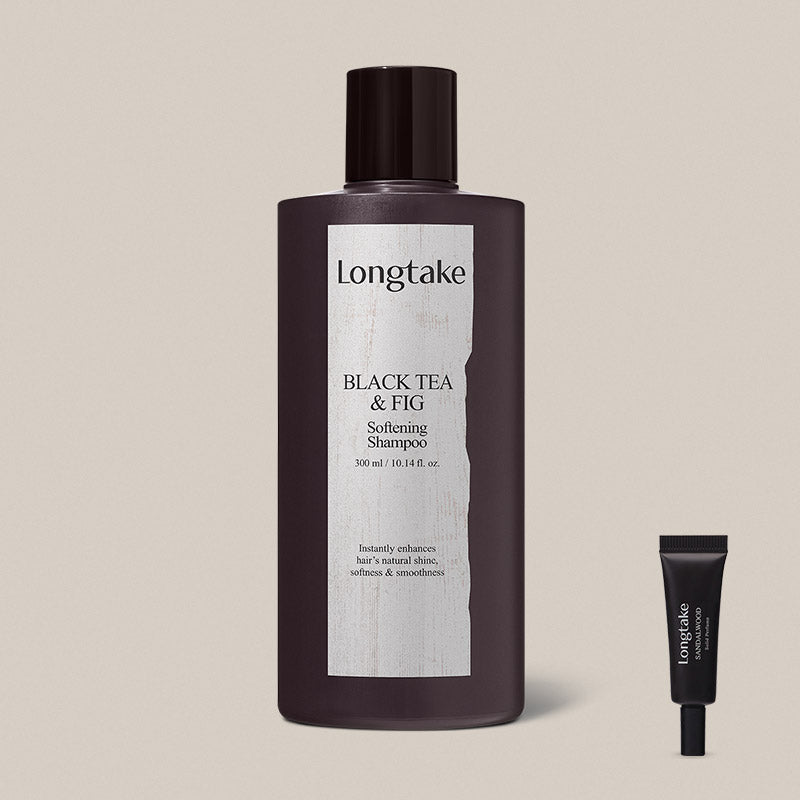 Longtake Black Tea & Fig Softening Shampoo 300ml