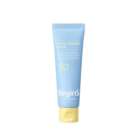 BeginS By JUNG SAEM MOOL Blue Chamomile Hyaluronic Moisture Sun Cream 50ml