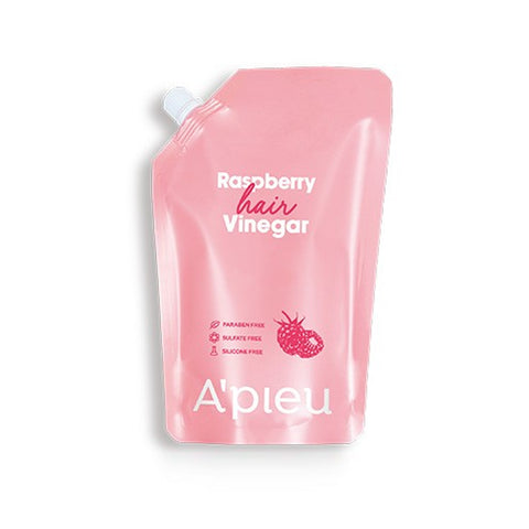 A'PIEU Raspberry Hair Vinegar Set (200ml + Refill 400ml)