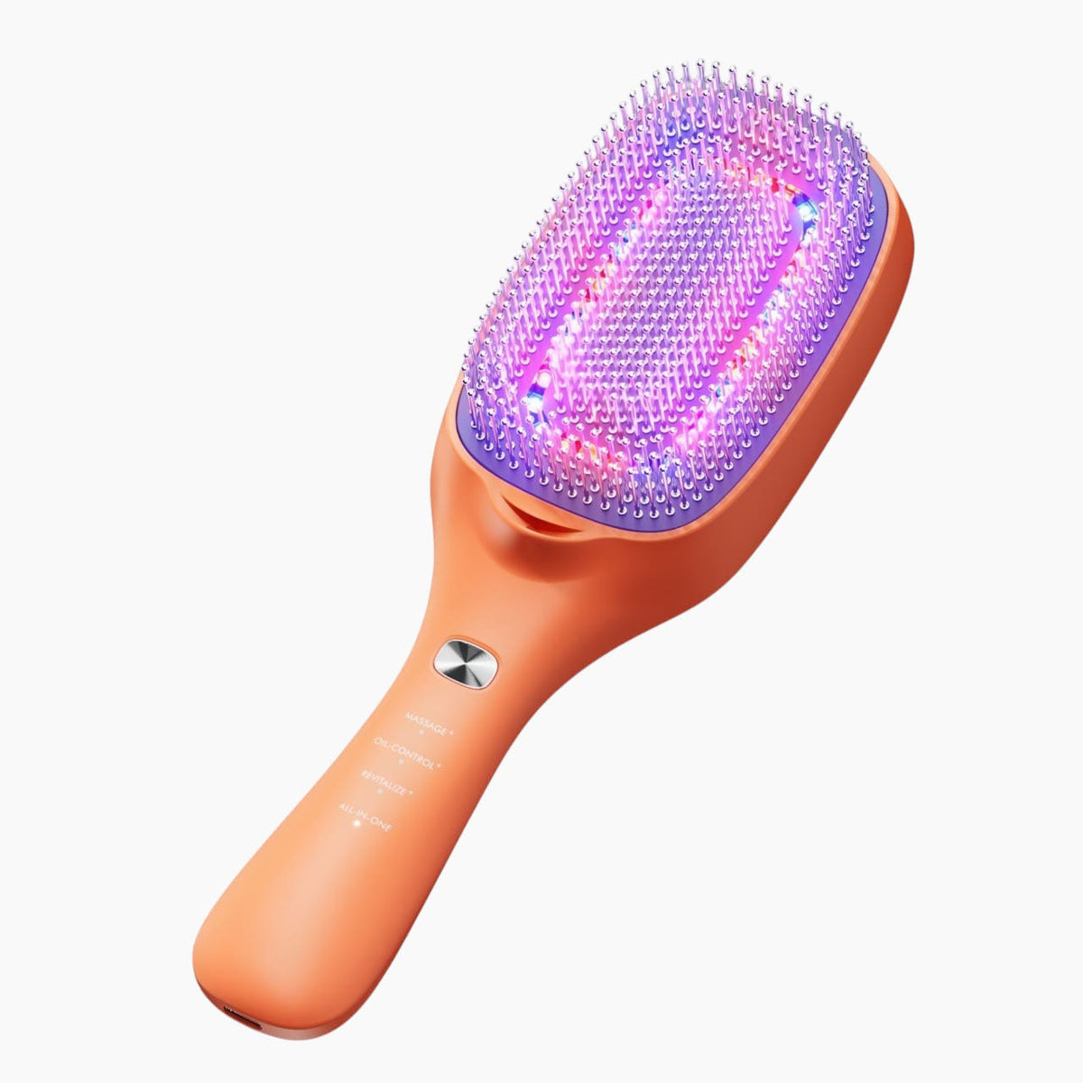 Pearlcare TouchBeauty Scalp Massager Brush EMS & Ionic (Orange)