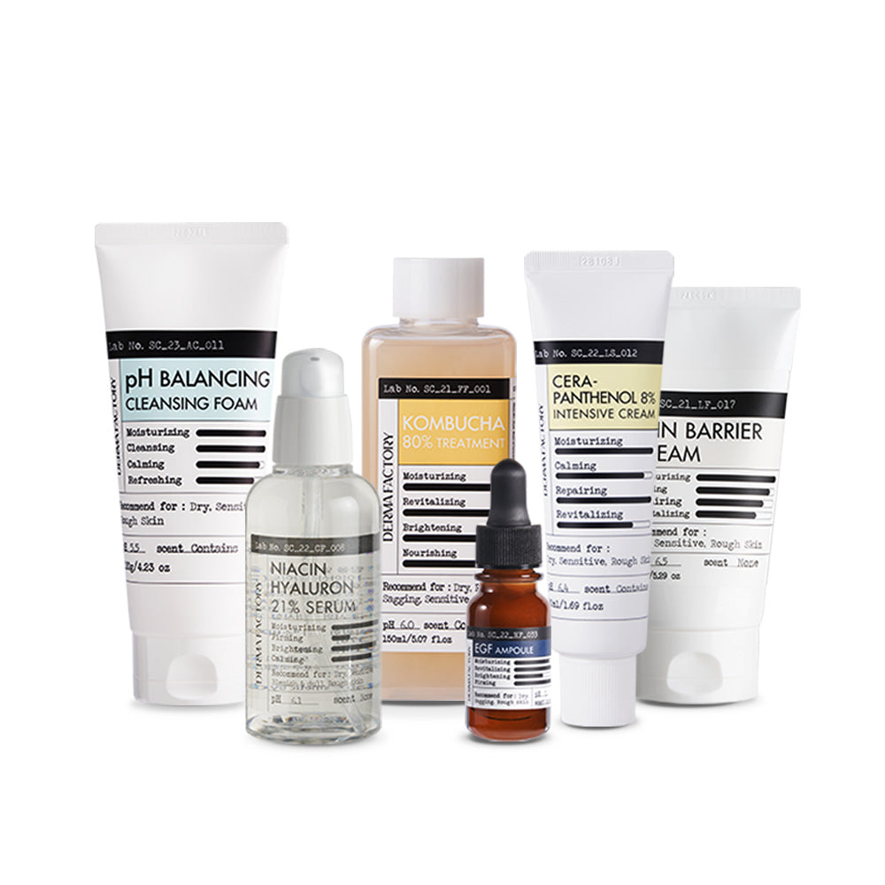 Derma Factory Moisture Barrier Care 6-Piece Set