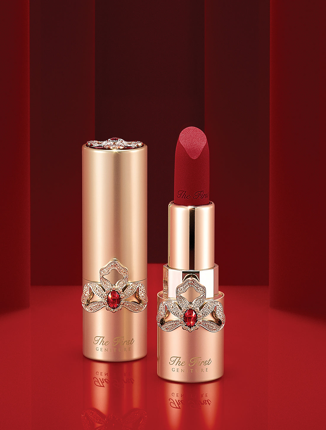 OHUI The First Geniture Sheer Velvet Lipstick 3.8g - 05 Pink Coral
