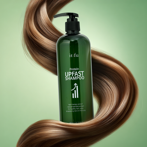 Itfu Protein Biotin Fast Shampoo 480ml (1pc)
