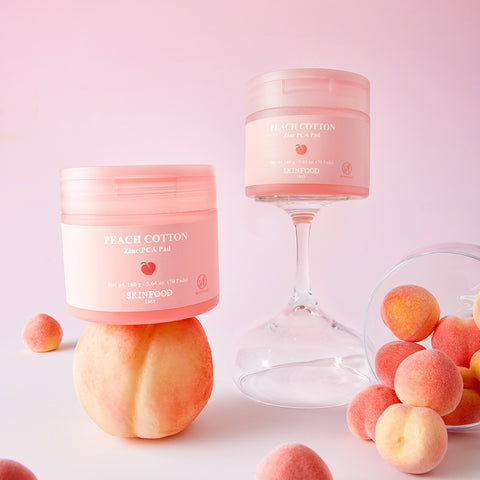 Skinfood Peach Smoothing Zinc PCA Toner Pads 70P