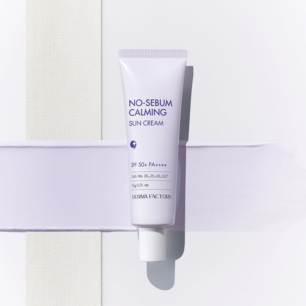 Derma Factory Mineral No-Sebum Calming Sun Cream SPF50+ PA++++ 50g