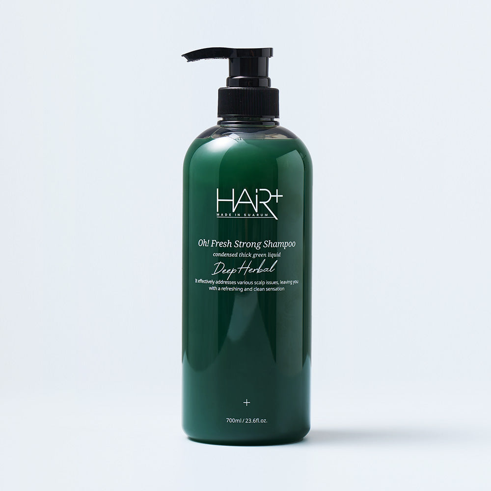 HairPlus Offresh Deep Herbal Anti-Hair-Loss Strong Oily Scalp Dandruff Shampoo 700ml