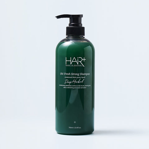 HairPlus Offresh Anti-Hairloss Scalp & Hair Care 3-Piece Set (Strong Shampoo 700ml + Scalp & Hair Pack 500ml + Water Scaler 200ml)