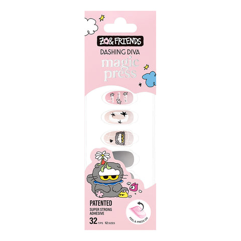 Dashing Diva Magic Press Joan & Friends Pinky Funky
