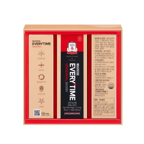 JungKwanJang Everytime 10ml x 30 Packs (Red Ginseng Extract)