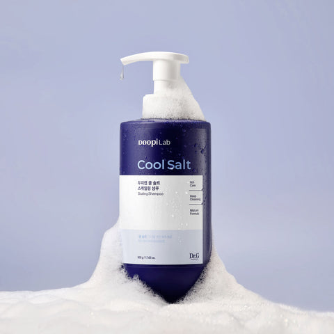 Dr.G Doopi Lab Cool Salt Scaling Shampoo 500g + Refill 500g + 100g